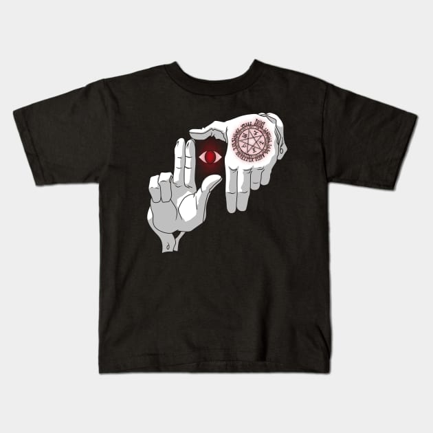 Alucard Kids T-Shirt by JanzDesign